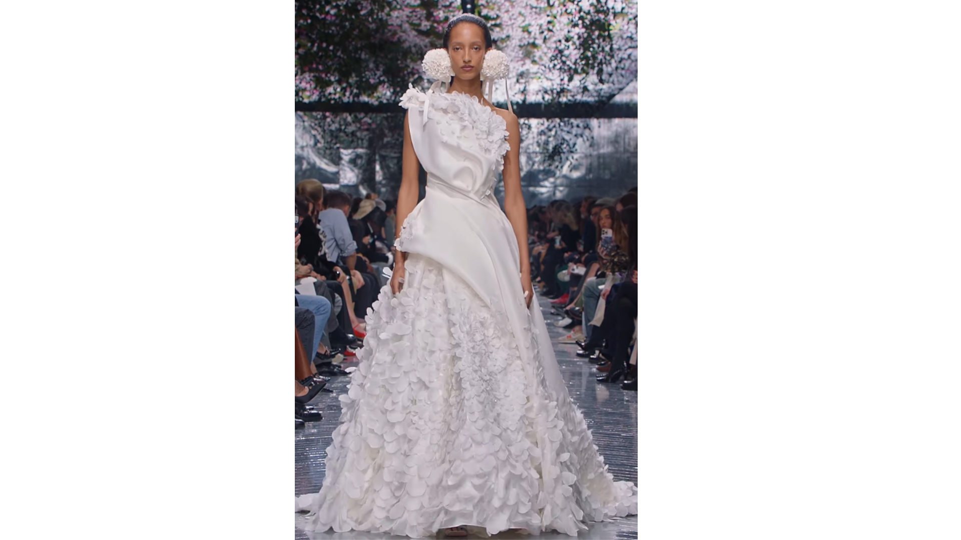 Floral Homage Cyclamen Earrings Celebrate Dior Legacy