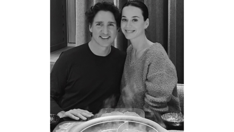 Katy Perry & Justin Trudeau