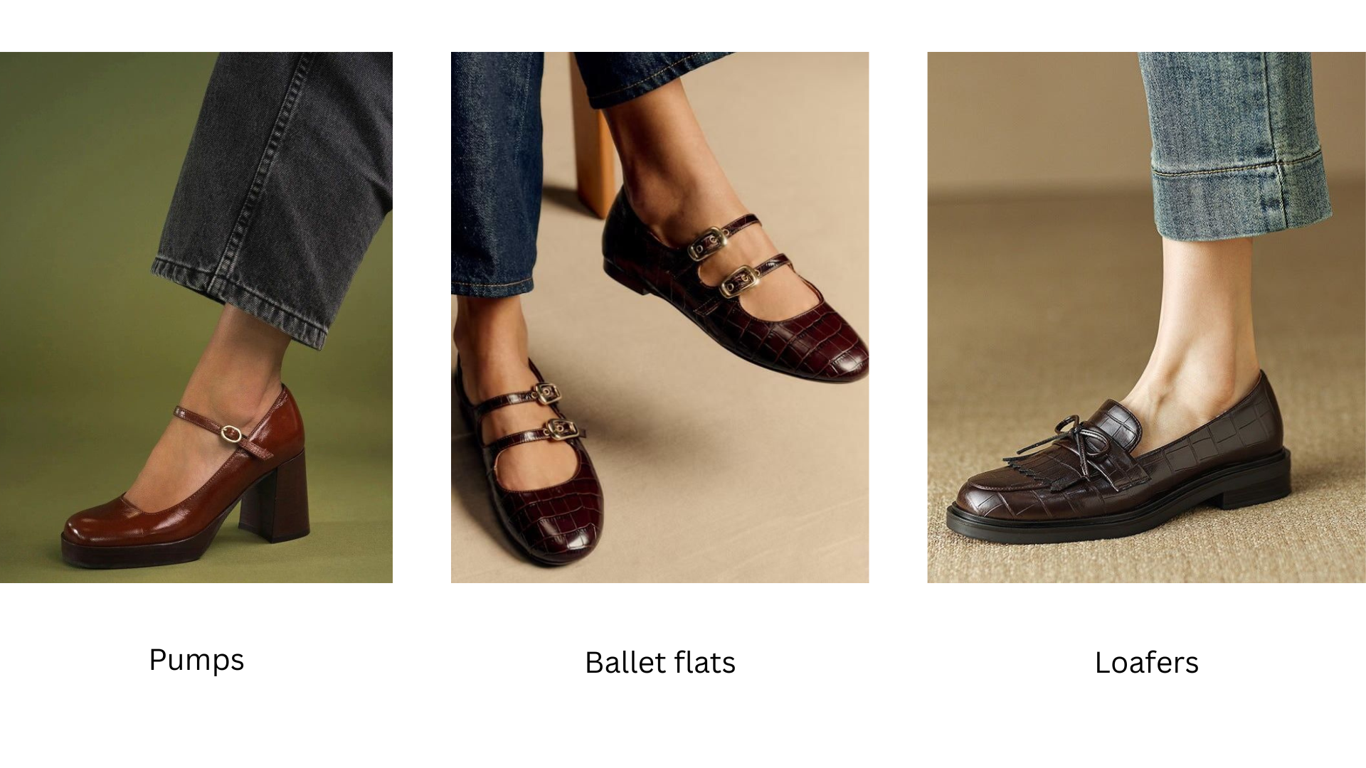 Pumps, Ballet Flats, Loafers