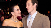 Dua Lipa and Callum Turner