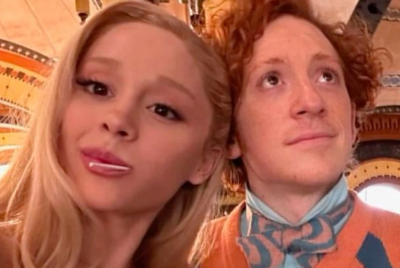 Ariana Grande & Ethan Slater