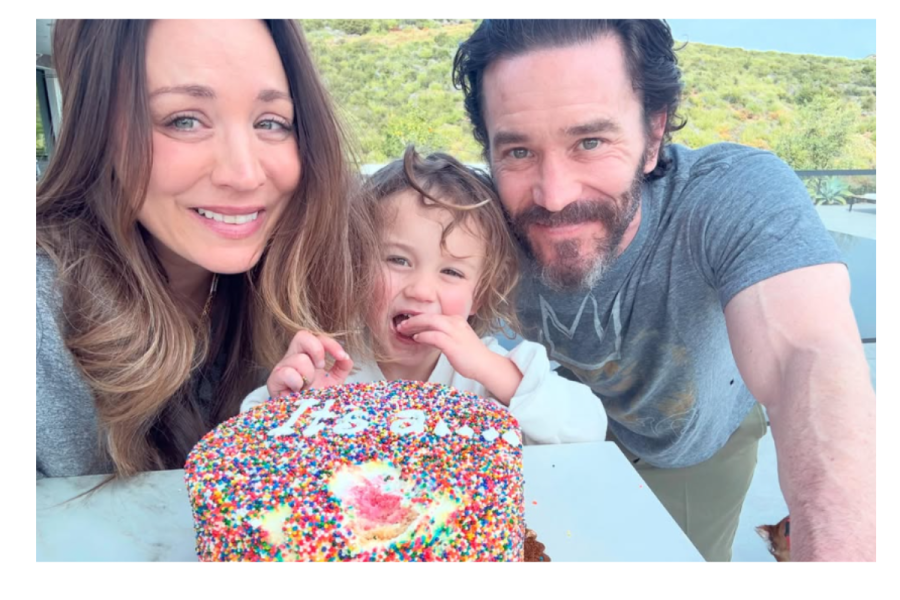 Kaley Cuoco shows off her adorable family
