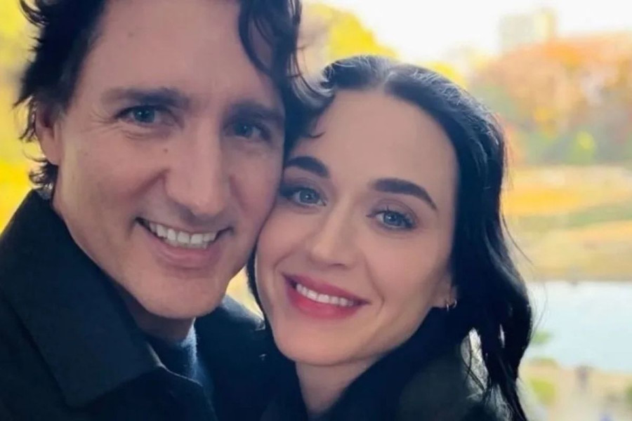 Justin Trudeau and Katy Perry