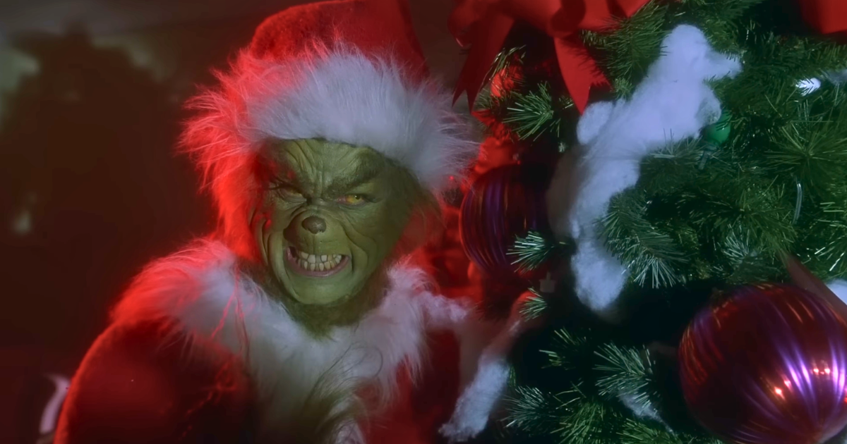 Jim Carrey as The Grinch