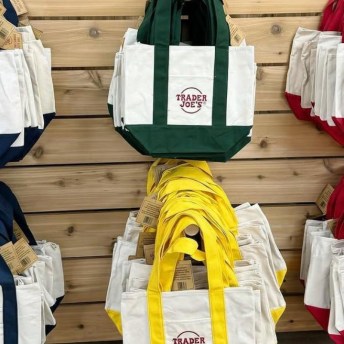 Trader Joe's tote bags