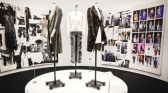 Mannequins wearing Alexander McQueen creations