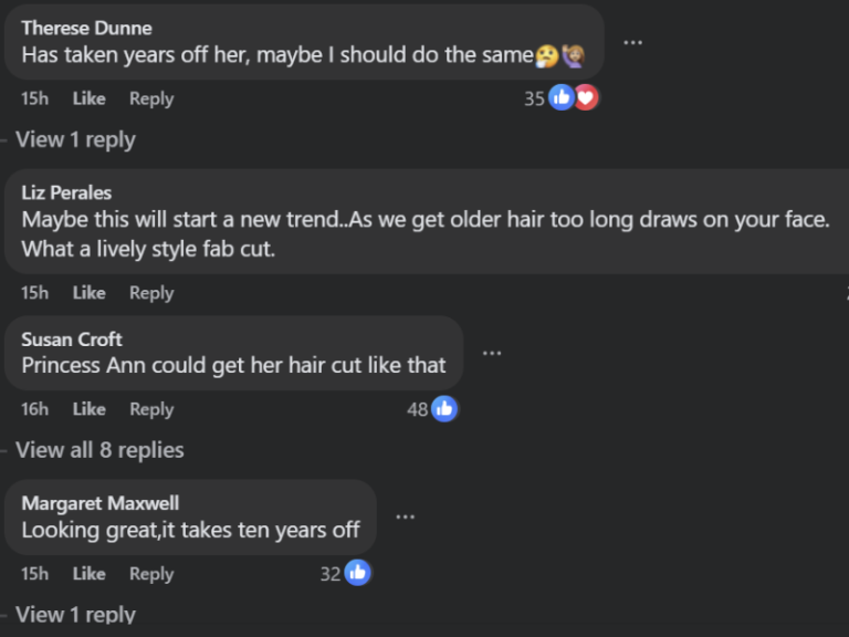 Positive Comments on Duchess Sophie's New Haircut