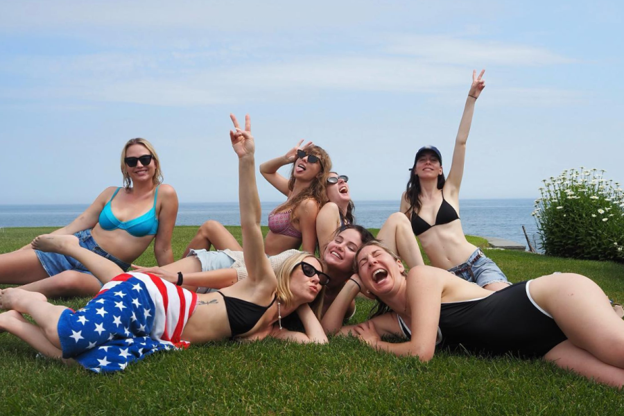 Taylor Swift with Her Friends