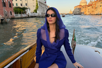 Kendall Jenner on a Boat