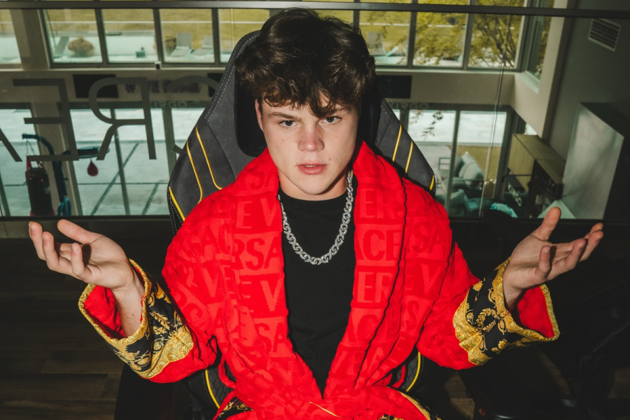 Jack Doherty in a Red Robe