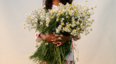 Flower Dresses worn by a Lady