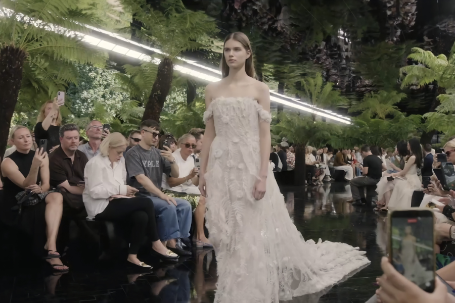 Bridal Gown from Dior Fall Winter 2026-2027 Haute Couture Show