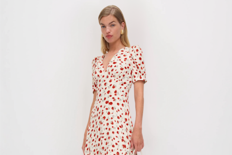£278 Reformation Naira Dress Pippa Middleton wore to SW19