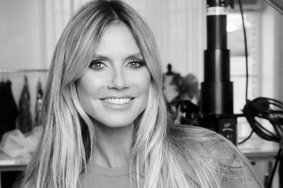 Heidi Klum as UNICEF US Ambassador