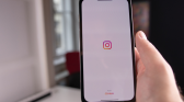 Instagram Application viewed in a smartphone