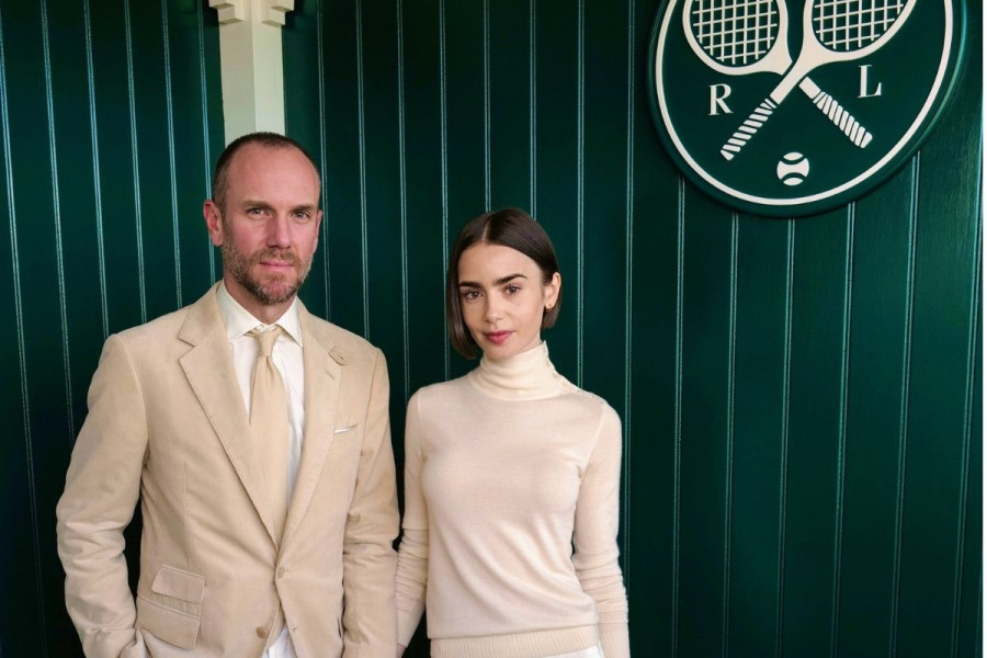 Lily Collins and her husband Charlie McDowell