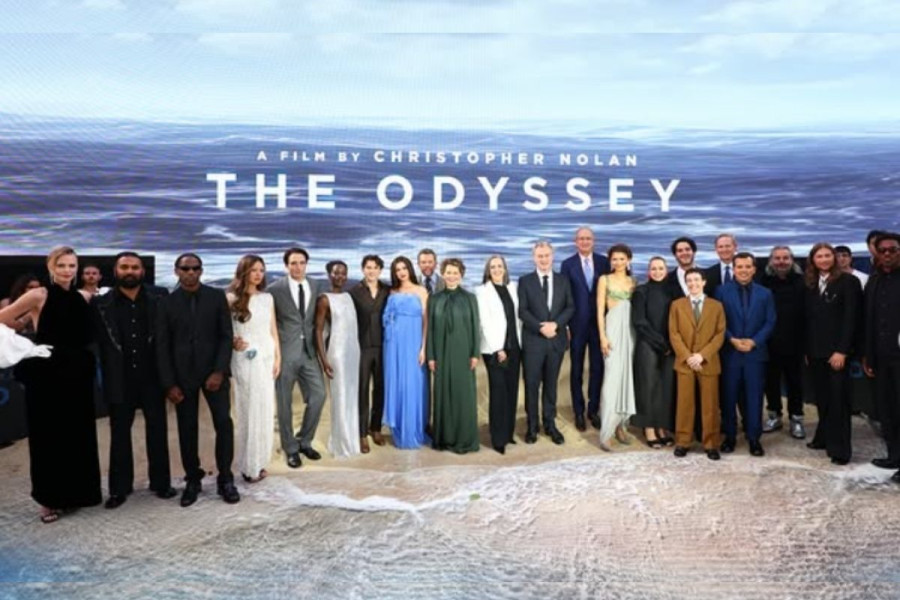 The cast of 'The Odyssey' movie