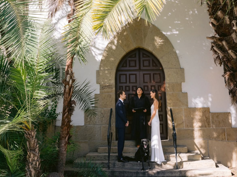 Paul Wesley and Natalie Kuckenburgs wedding