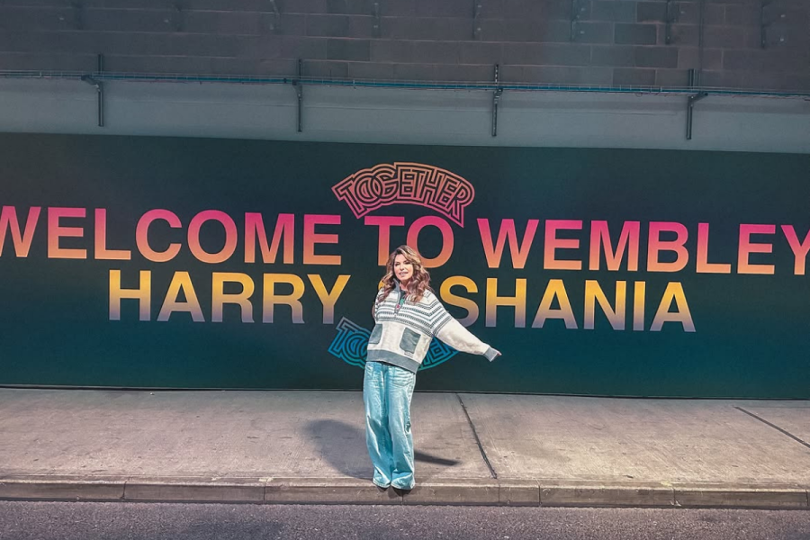 Shania Twain at Wembley Stadium