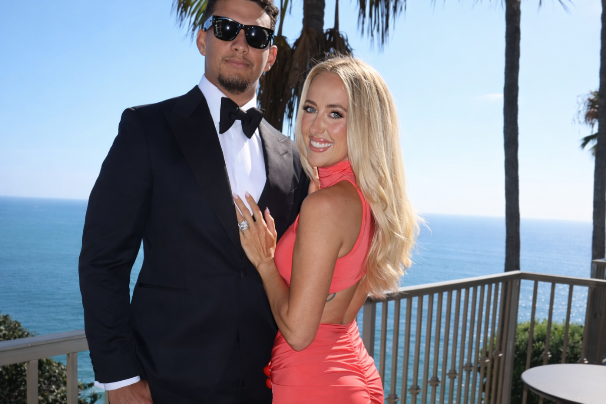 Brittany Mahomes with husband Patrick Mahomes