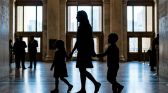 british woman with sons