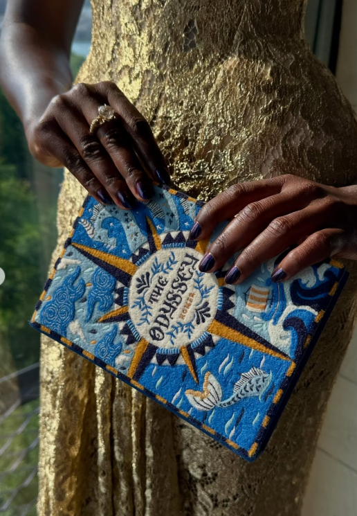 Lupita Nyong'o promoting 'The Odyssey' film in New York