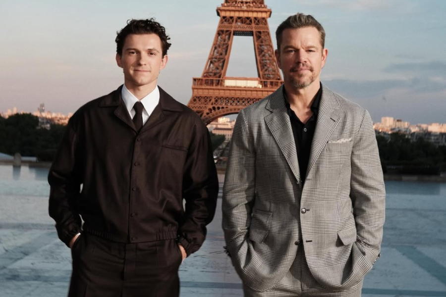 Matt Damon and Tom Holland