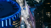 Madison Square Garden Aerial View
