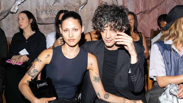 Matty Healy and Gabriette Bechtel