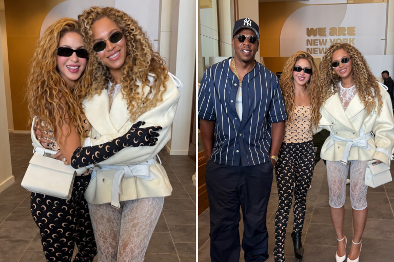 Shakira and Beyoncé