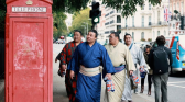 Sumo Wrestlers Invade London