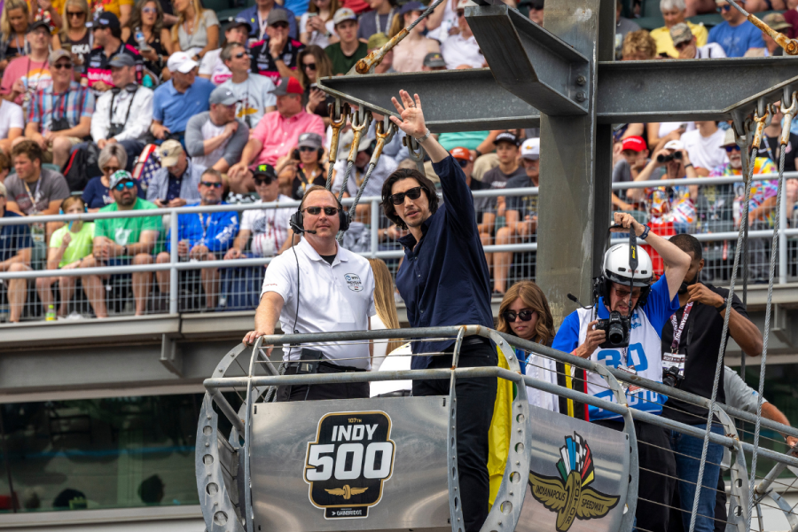 Adam Driver Indy 500 Indianapolis Motor Speedway Opening Ceremony