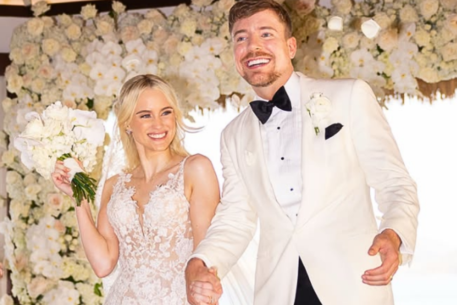 MrBeast-Thea Booysen wedding