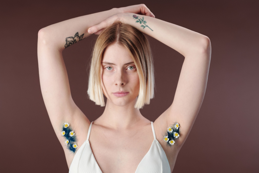 Female body hair