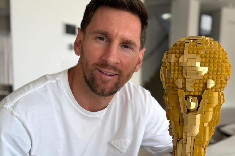 Lionel Messi Lego World Cup