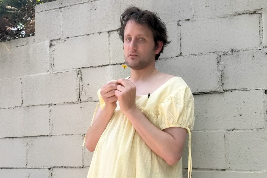 Zach Woods on Olivia Rodrigo Baby Doll Dress