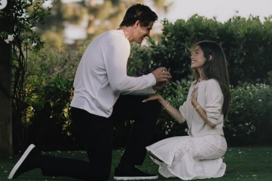 Madison Beer and Justin Herbert