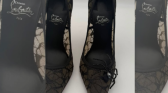 Zendaya's custom Christian Louboutin heels