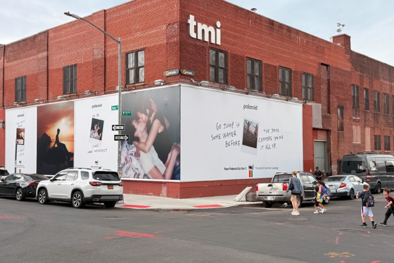 Polaroid's anti-AI campaign