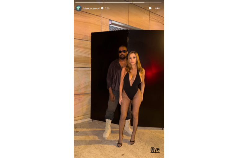 Bianca Censori and Kanye