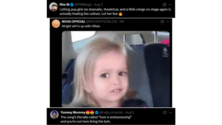 Comments on Olivia Rodrigo