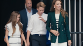 Kate Middleton Striped Knit