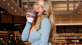 Sydney Sweeney Blueberry SYRN Erewhon Smoothie