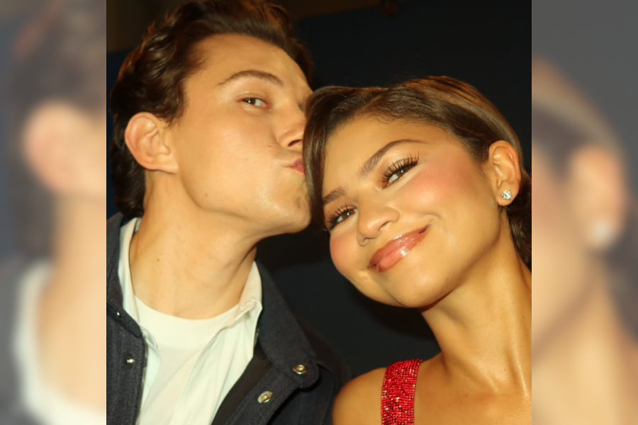 Zendaya and Tom Holland