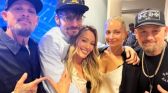 Hilary Duff, Matthew Koma, Nicole Richie, and the Madden twins