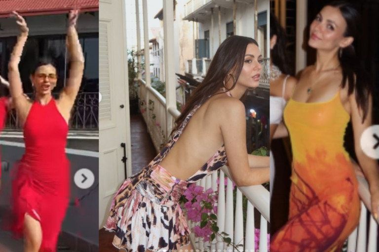 Victoria Justice as a first time bridesmaid