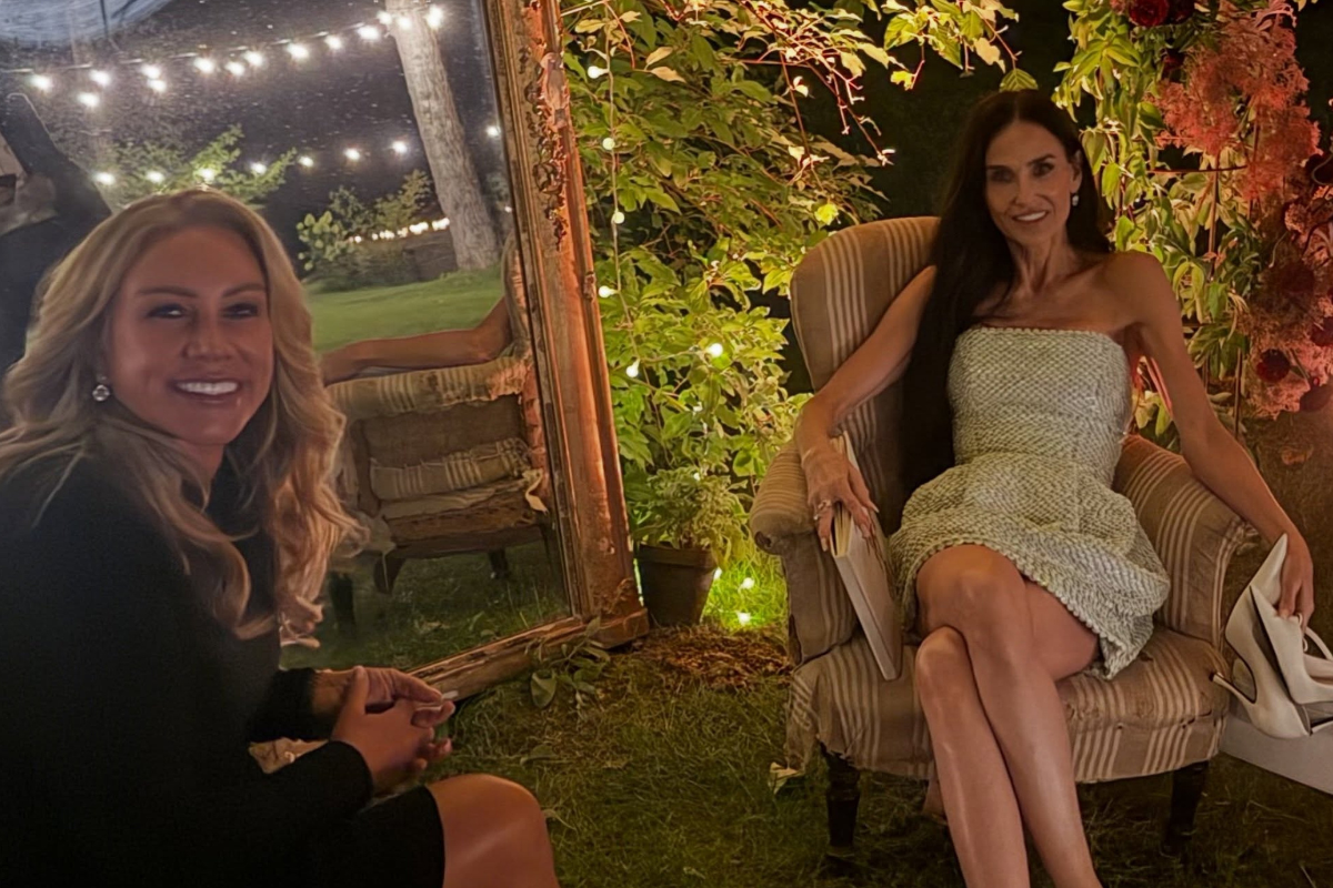 Demi Moore's Pale Dress at Daughter Tallulah Willis' Wedding Raises Eyebrows: 'Is That White?'