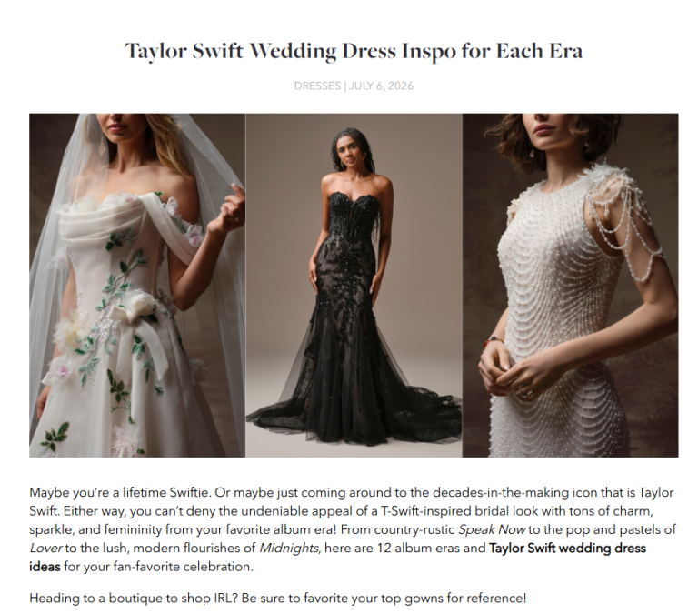 Taylor wedding