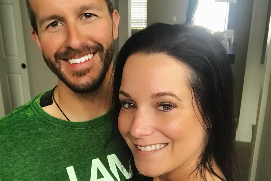 Chris Watts and Shanann Watts photo together