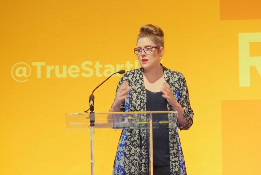 Christine Hunsicker, then CEO of Gwynnie Bee